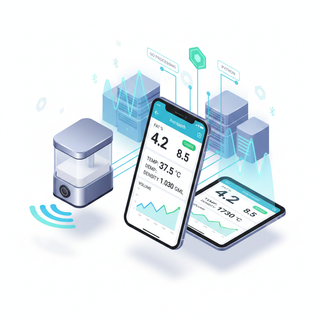 Milk Data Analyzer Application